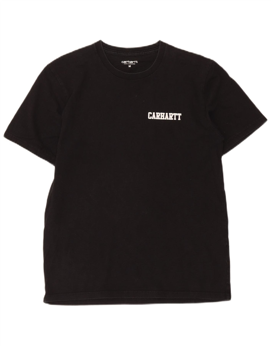 Мужская футболка Carhartt Regular из хлопка среднего размера, черная