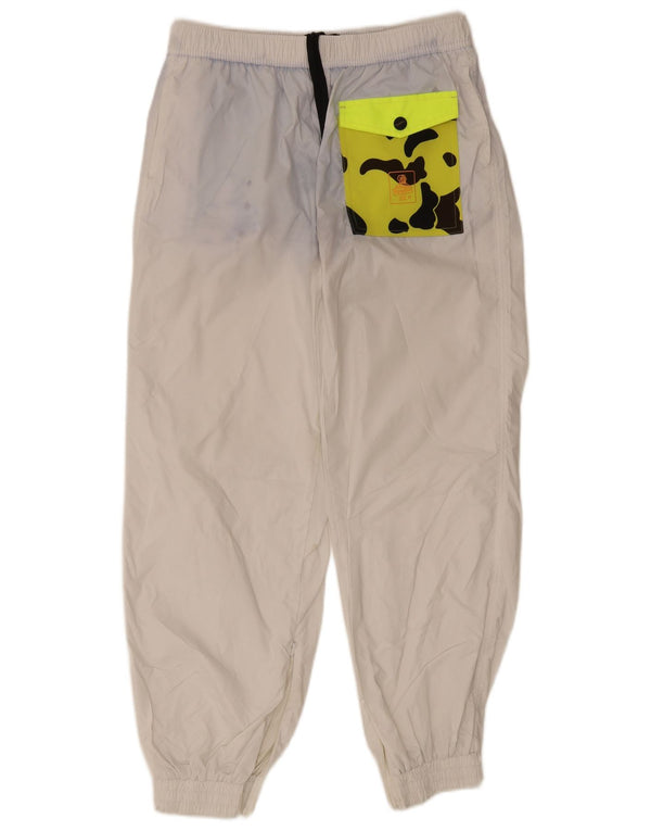 Refrigiwear Мужские спортивные брюки Джоггеры Большие белые с животным принтом