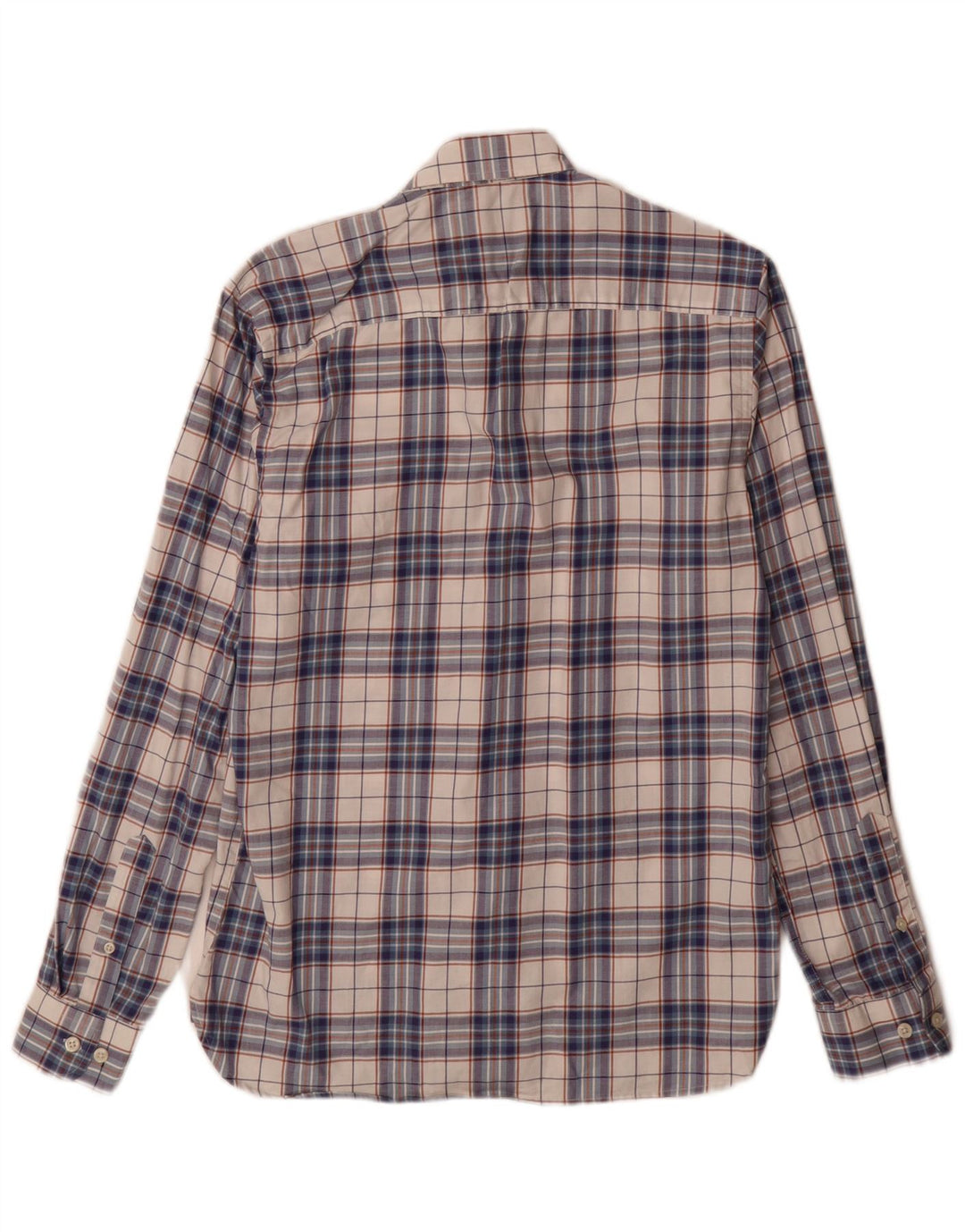 Мужская индивидуальная рубашка Jack & Jones, маленькая синяя клетка, хлопковая