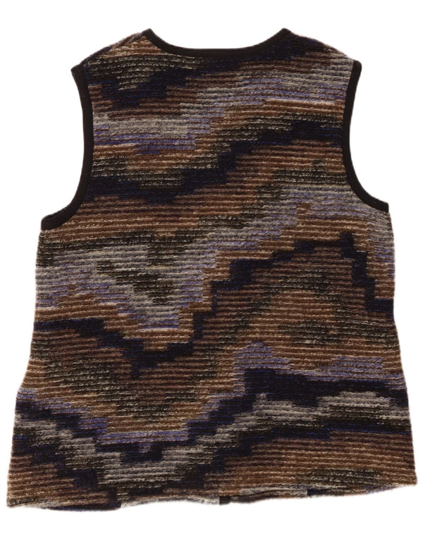 PETER HAHN Женский кардиган-свитер UK 20 2XL в разноцветную полоску