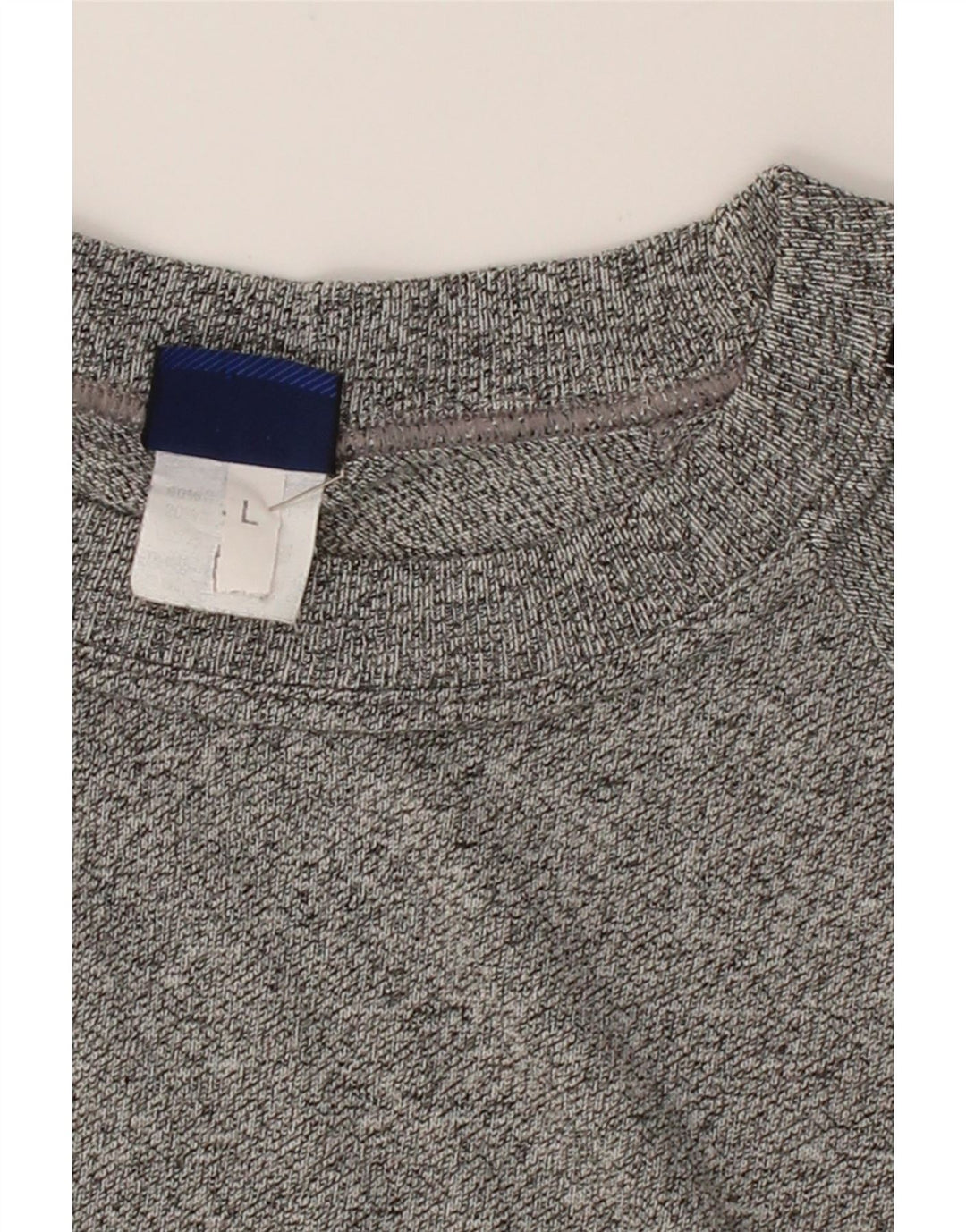 ASICS Mens Graphic T-Shirt Top Large Grey Acetate Vintage Asics and Second-Hand Asics from Messina Hembry 