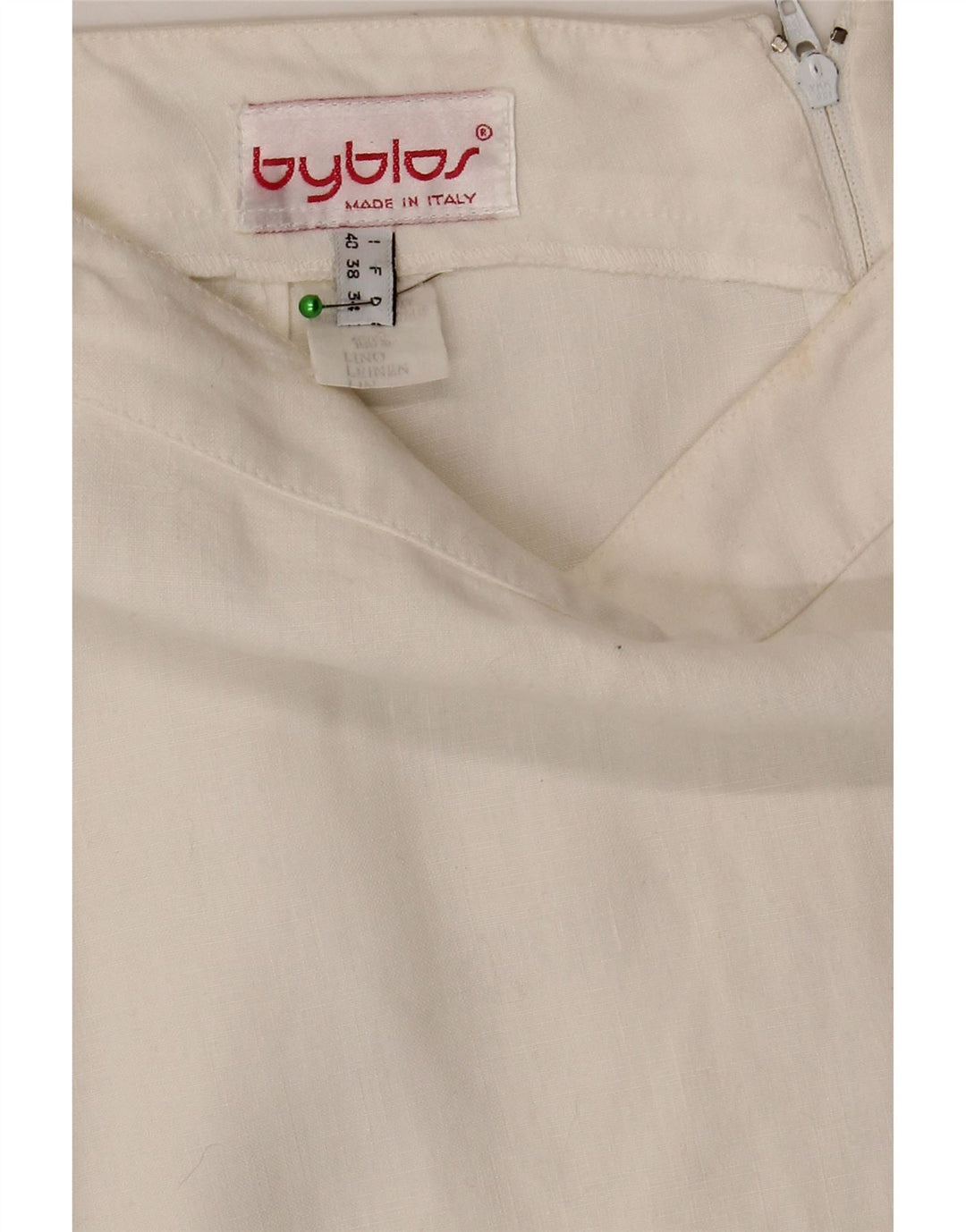 Женская юбка-карандаш Byblos IT 40 Small W28 Белый лен