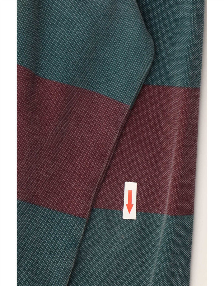 Crew Clothing Мужской свитшот с воротником на молнии джемпер 2XL в разноцветную полоску