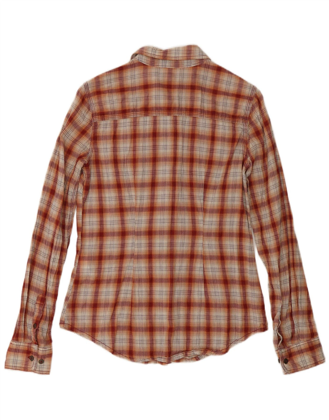 Женская фланелевая рубашка Carhartt, размер США 4/6, маленькая красная клетка, хлопок