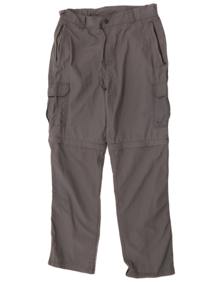 Мужские прямые брюки-карго Mountain Warehouse W34 L31, серый нейлон