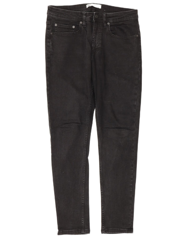 Мужские джинсы скинни Zara EU 40 Medium W31 L28, черный хлопок
