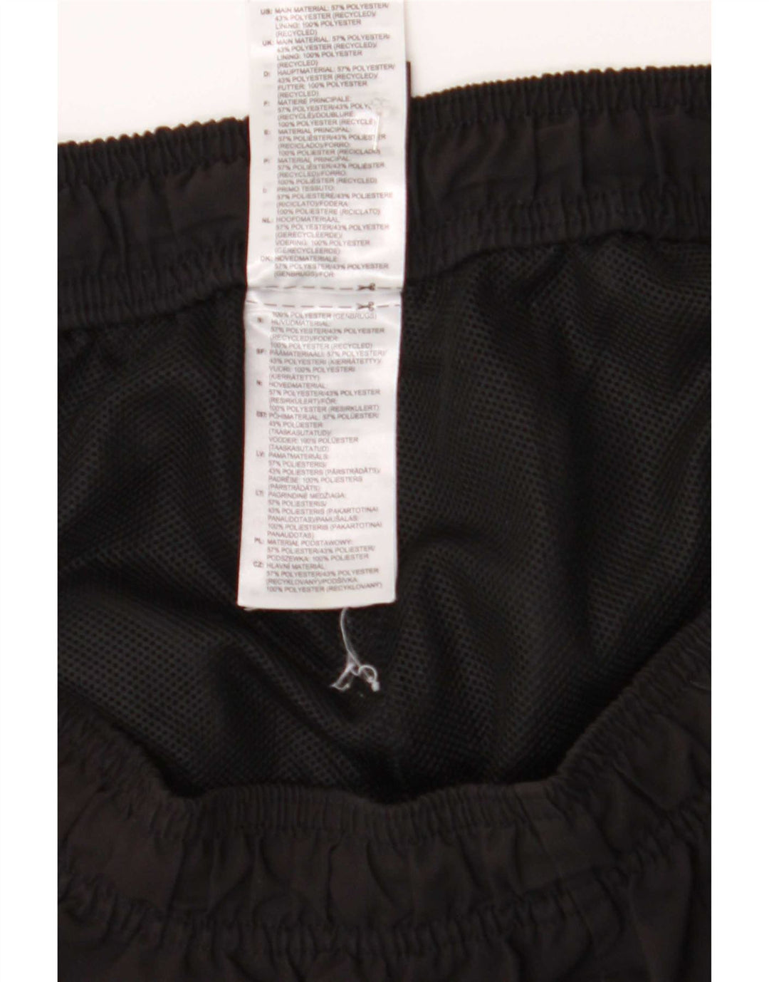 Мужские спортивные шорты Adidas XL, черный полиэстер