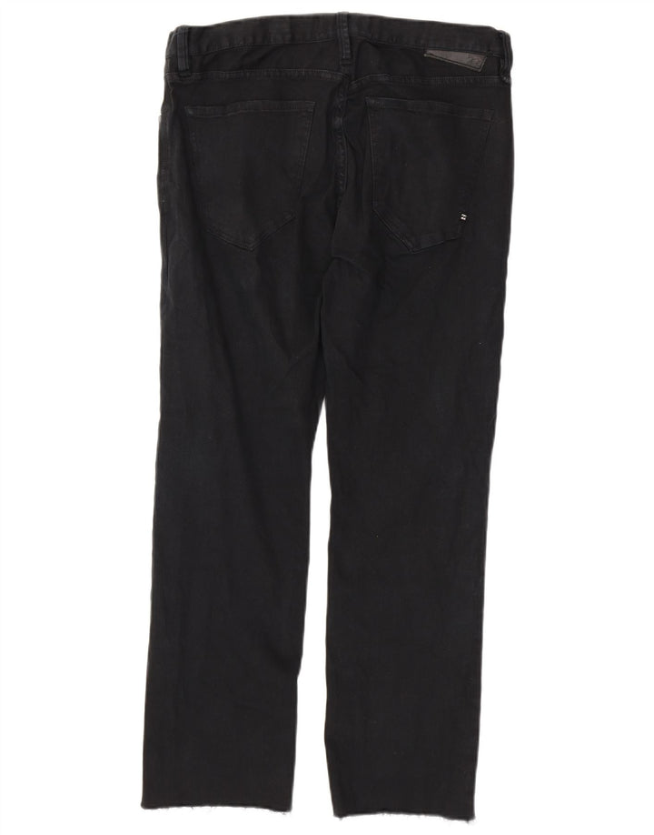 Мужские прямые джинсы BILLABONG W32 L29, черный хлопок