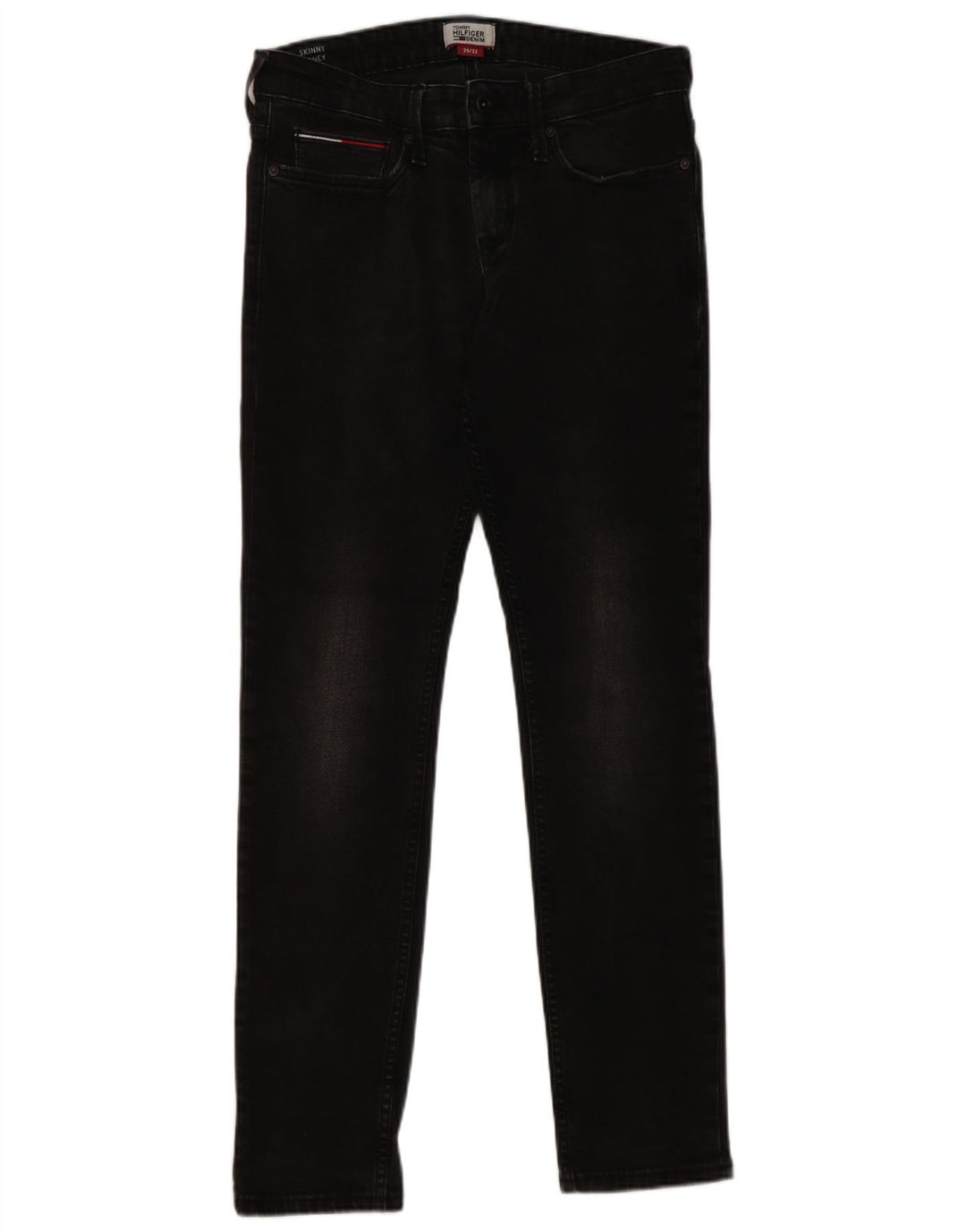 Женские джинсы скинни Tommy Hilfiger W29 L32, черный хлопок