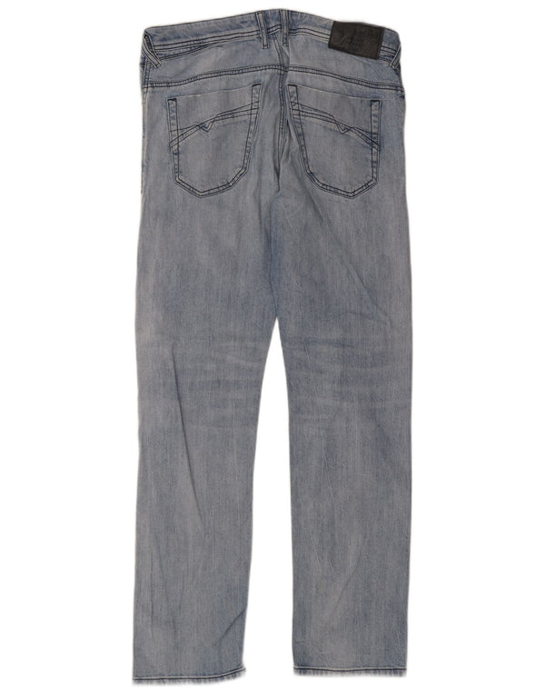 Мужские зауженные джинсы Diesel Iakop Regular W34 L32, синий хлопок