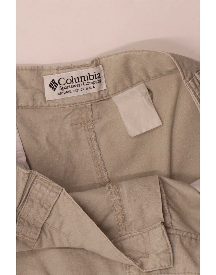 Мужские шорты-карго Columbia W36, большие, бежевые