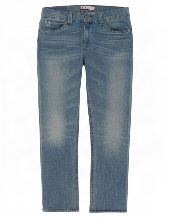 Мужские джинсы Levi's 511 Slim W36 L31 Синие, хлопок