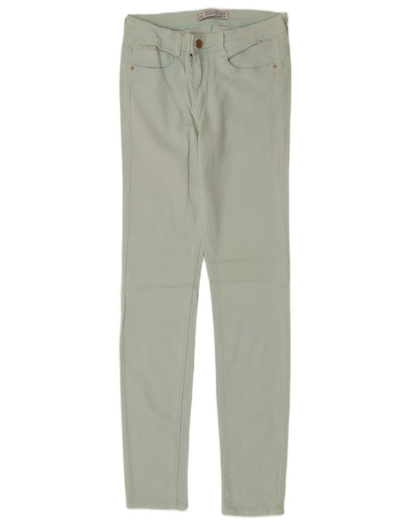 Zara Womens Trafaluc Skinny Jeans EU 36 XS W26 L30 Green