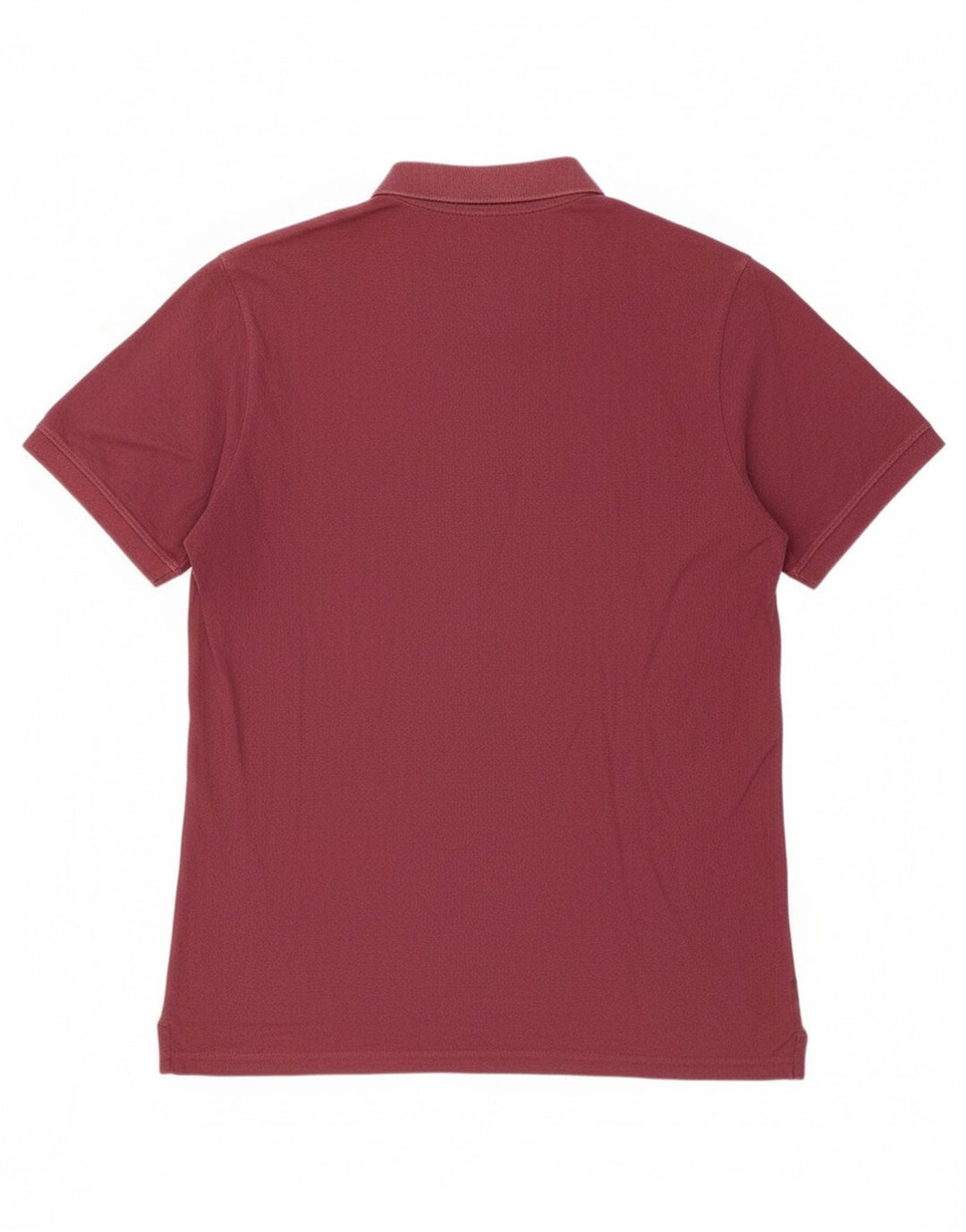 Мужская рубашка-поло Bench XL, бордовый хлопок