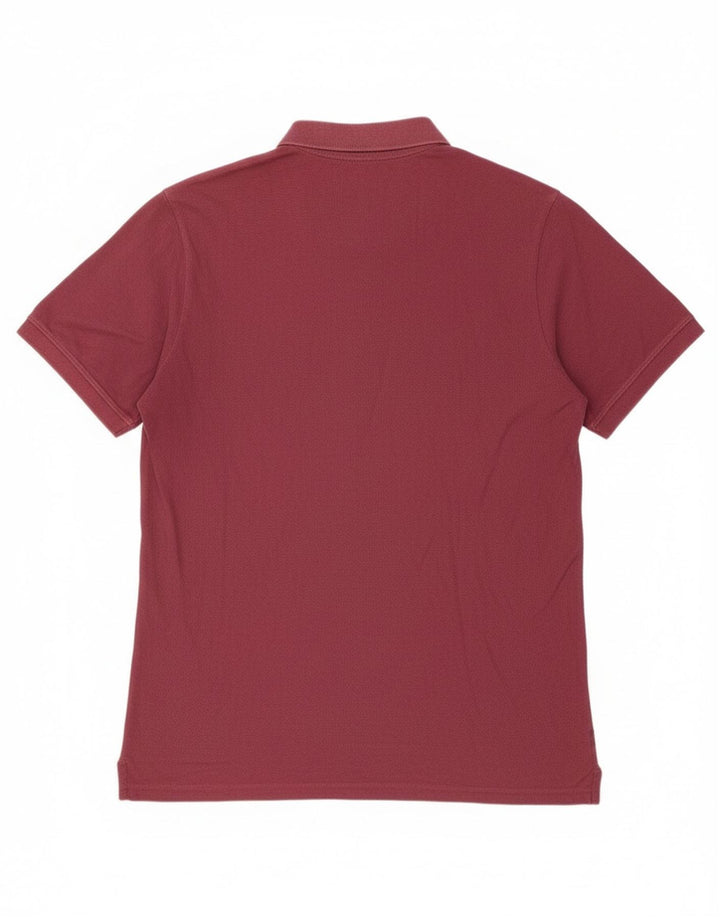 Мужская рубашка-поло Bench XL, бордовый хлопок