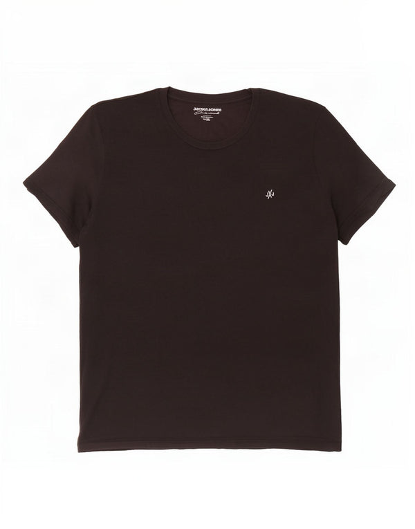 Мужская футболка Jack & Jones Top XL, черный хлопок
