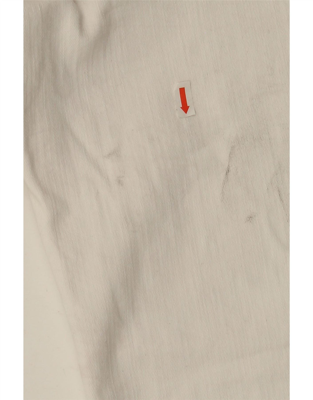 Женские укороченные джинсы Zara Bootcut EU 38, маленькие W28 L26, белый хлопок