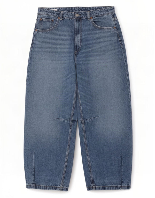 Женские свободные джинсы Zara EU 40 Medium W30 L28 Синие, хлопок
