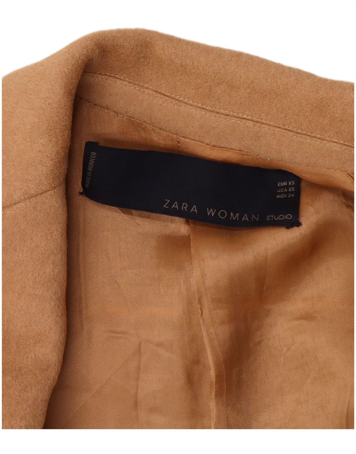 Женское пальто Zara UK 6 XS Бежевое