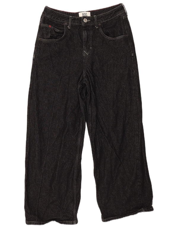 Женские широкие джинсы с высокой талией Urban Outfitters W29 L27, черный хлопок