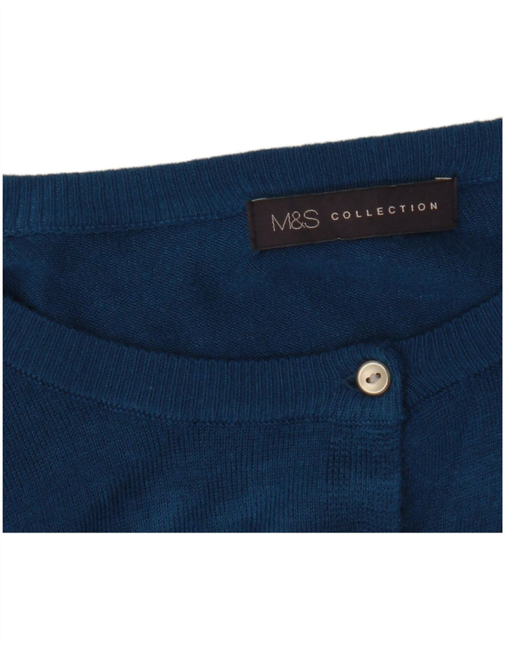 Женский кардиган Marks & Spencer UK 18 XL Синий