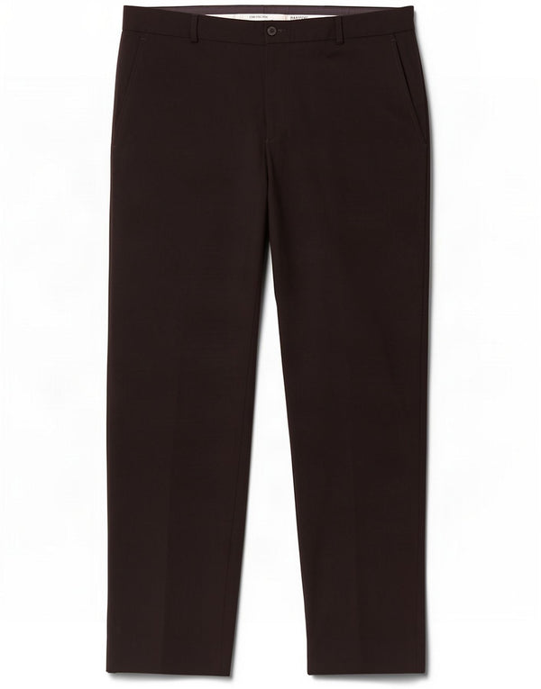 Мужские прямые брюки чинос Emporio Armani IT 52 XL W36 L33 черные шерстяные