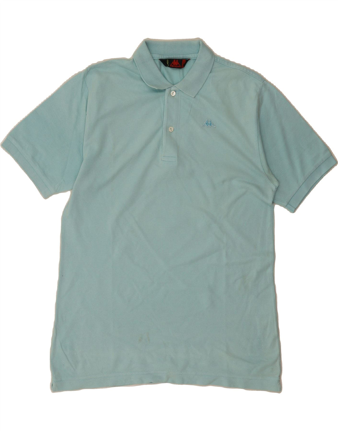 KAPPA Mens Polo Shirt Medium Blue Cotton Vintage Kappa and Second-Hand Kappa from Messina Hembry 