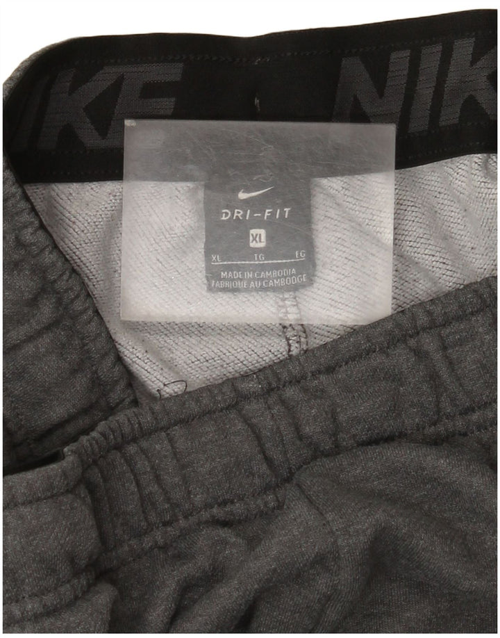 Мужские спортивные брюки для бега Nike Dri Fit XL, серые
