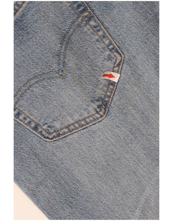 Мужские зауженные джинсы Levi's 502 W32 L32 синие, хлопок