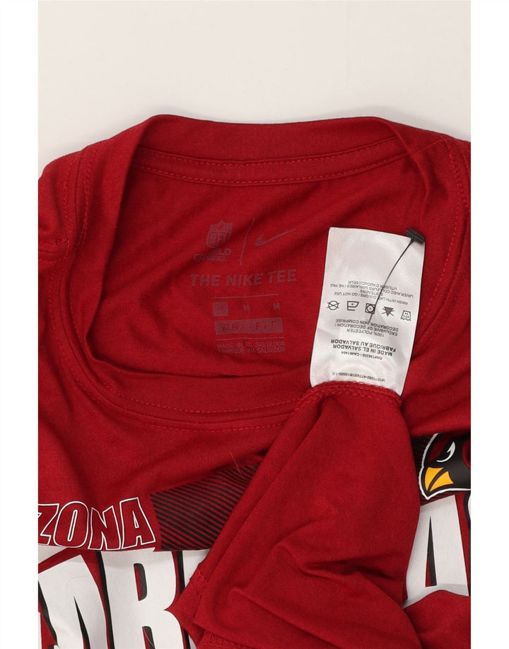 Мужские кроссовки Nike Arizona Cardinals с графикой и длинными рукавами, средний красный полиэстер