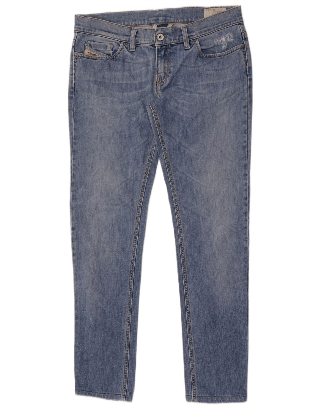 Женские джинсы Diesel Liv Slim W30 L30, синий хлопок