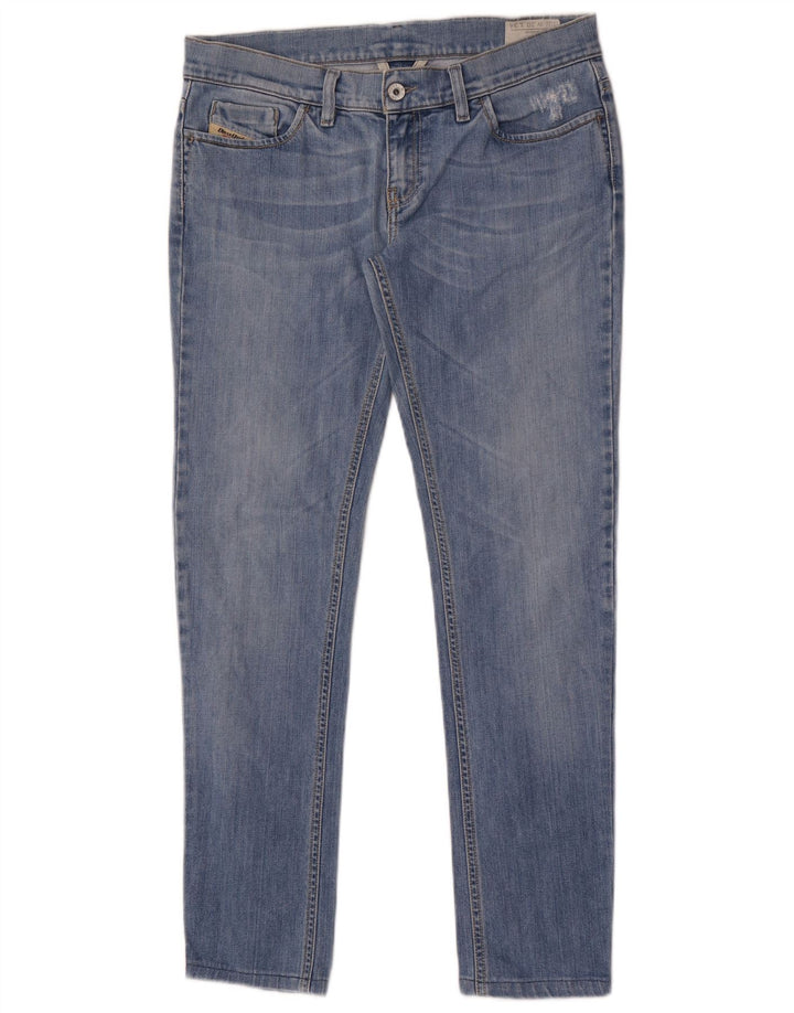 Женские джинсы Diesel Liv Slim W30 L30, синий хлопок