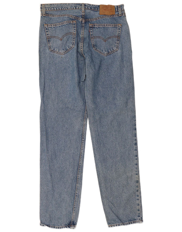 Мужские прямые джинсы Levi's 504 W36 L34 синие, хлопок