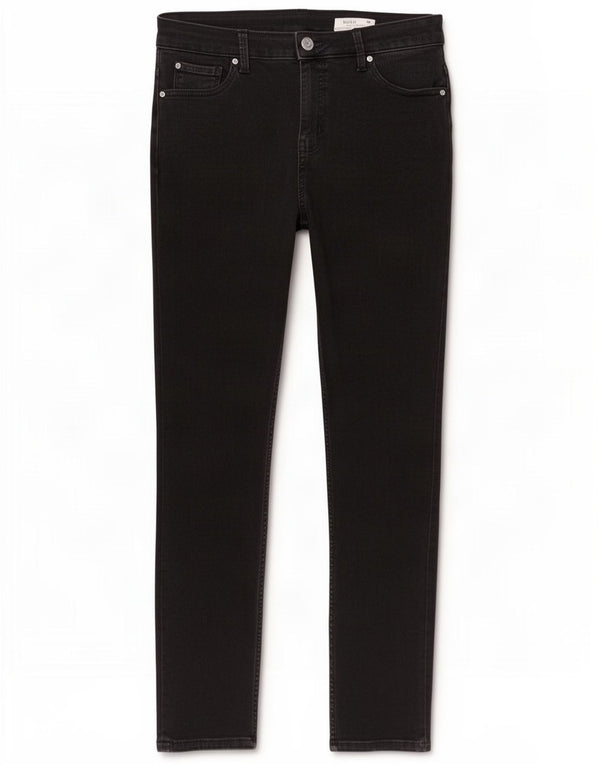 Женские джинсы Marks & Spencer The Lily Slim UK 14, большие W32 L31, черный хлопок