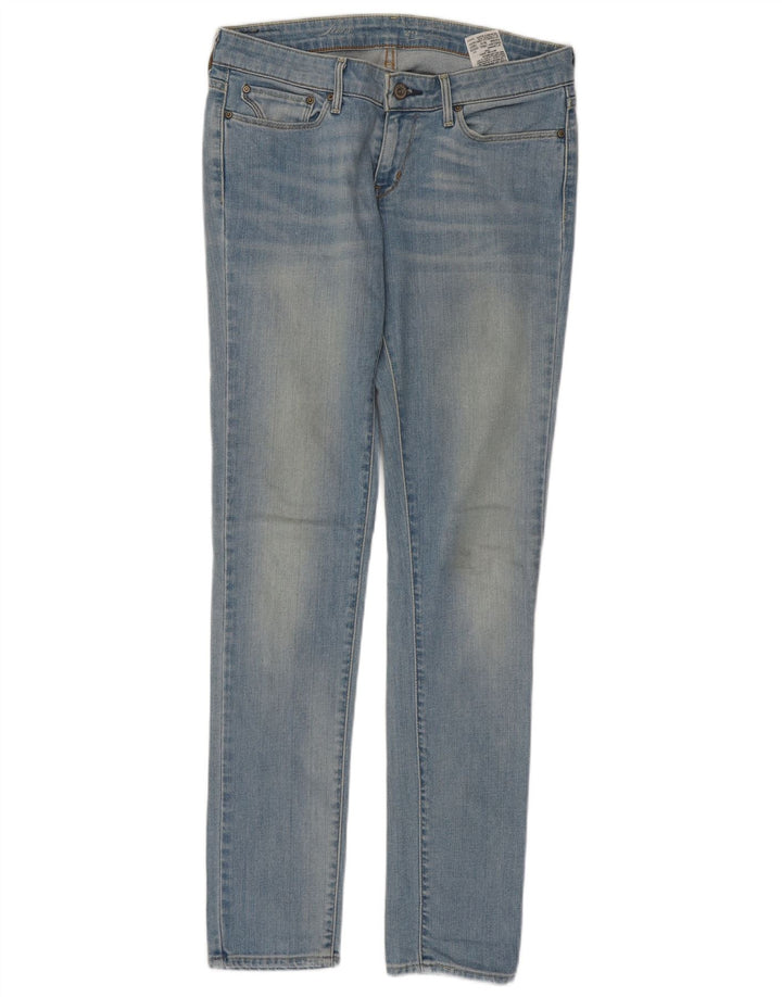 Женские джинсы скинни Levi's с легким изгибом W29 L34, синие, хлопок