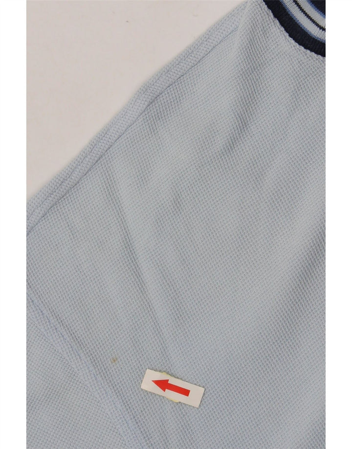 Мужская футболка LACOSTE, размер 7, 2XL, синяя, хлопок