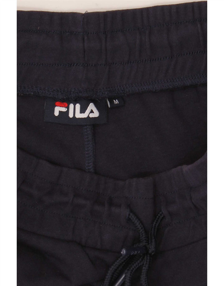 Fila Мужские спортивные шорты с рисунком, средние, темно-синие