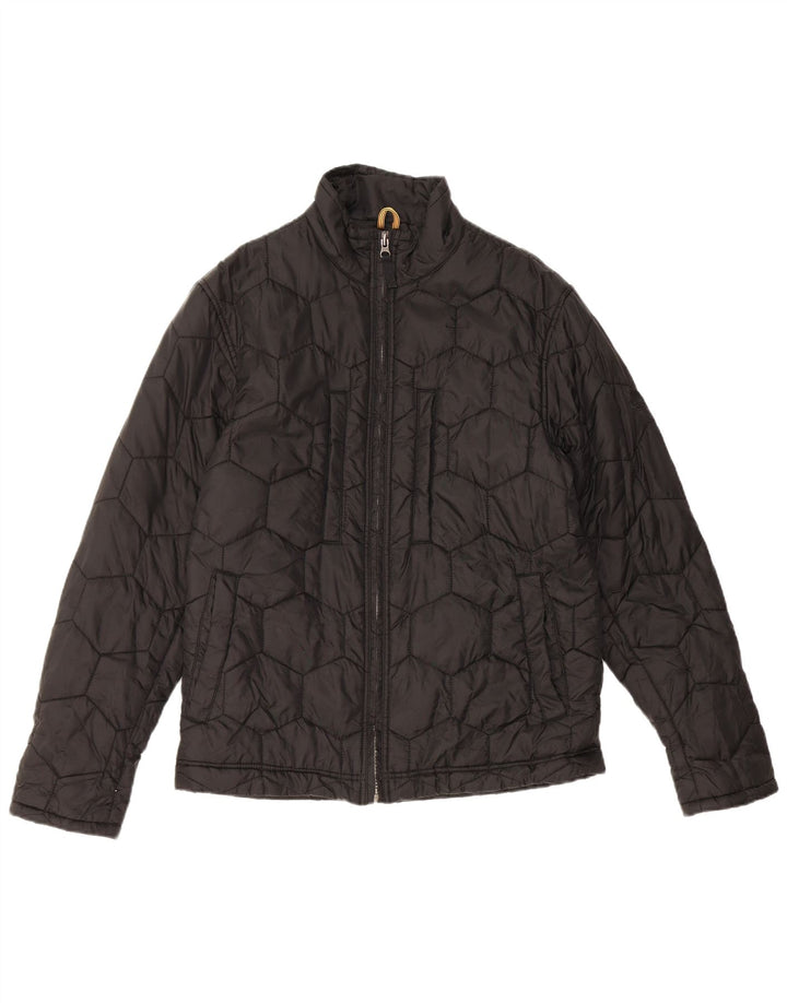 Мужской утепленный жилет Timberland UK 38, средний черный нейлон