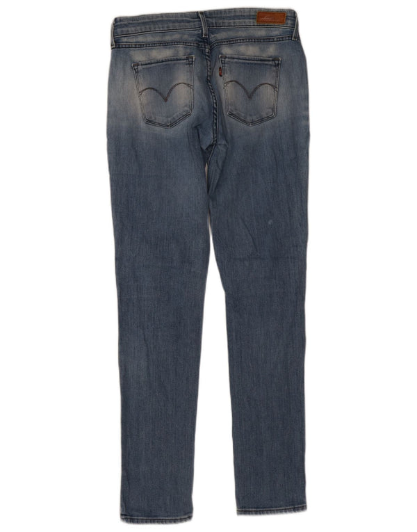 Женские джинсы скинни Levi's Demi Curve W26 L30, синий хлопок