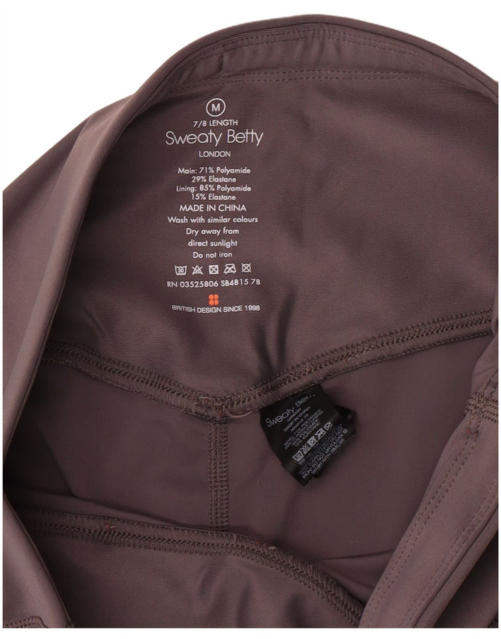 Женские леггинсы SWEATY BETTY London UK 12, средний серый полиамид