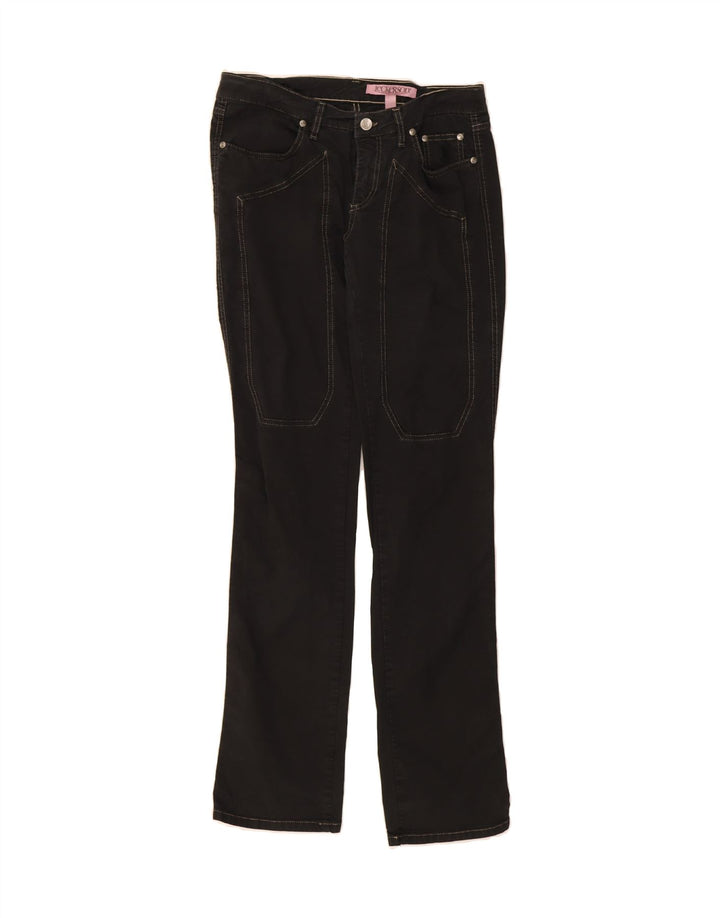JECKERSON Womens Straight Jeans W30 L33 Black Cotton Vintage Jeckerson and Second-Hand Jeckerson from Messina Hembry 