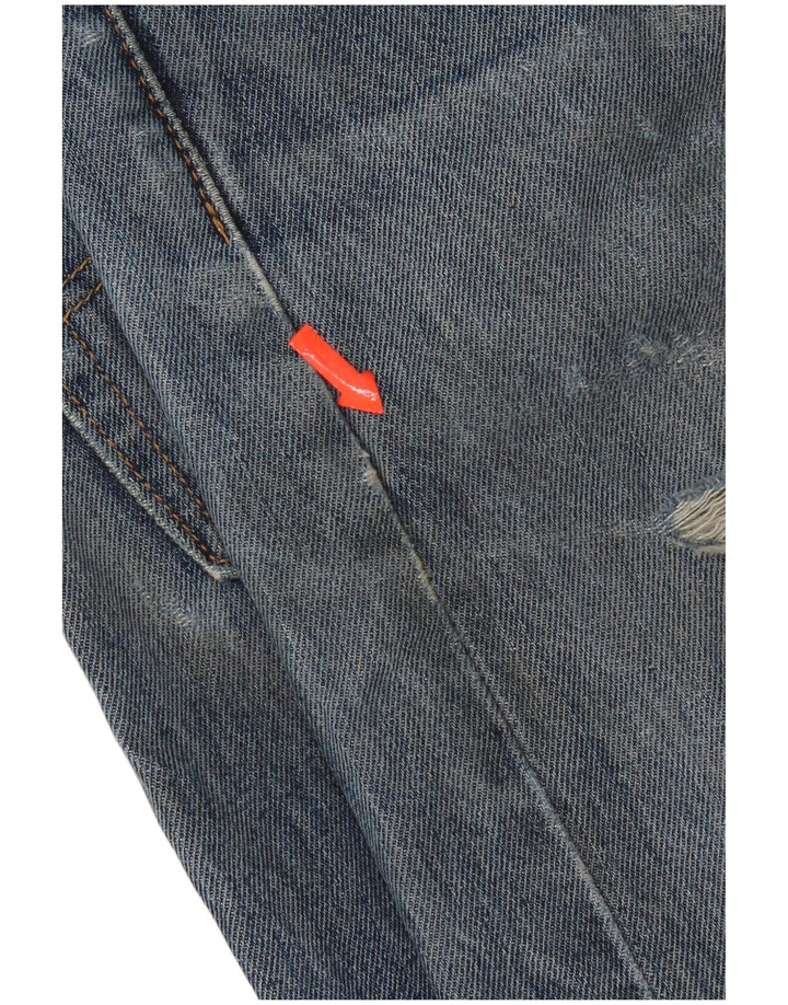 Мужские прямые джинсы Levi's 505 W33 L30, синий хлопок