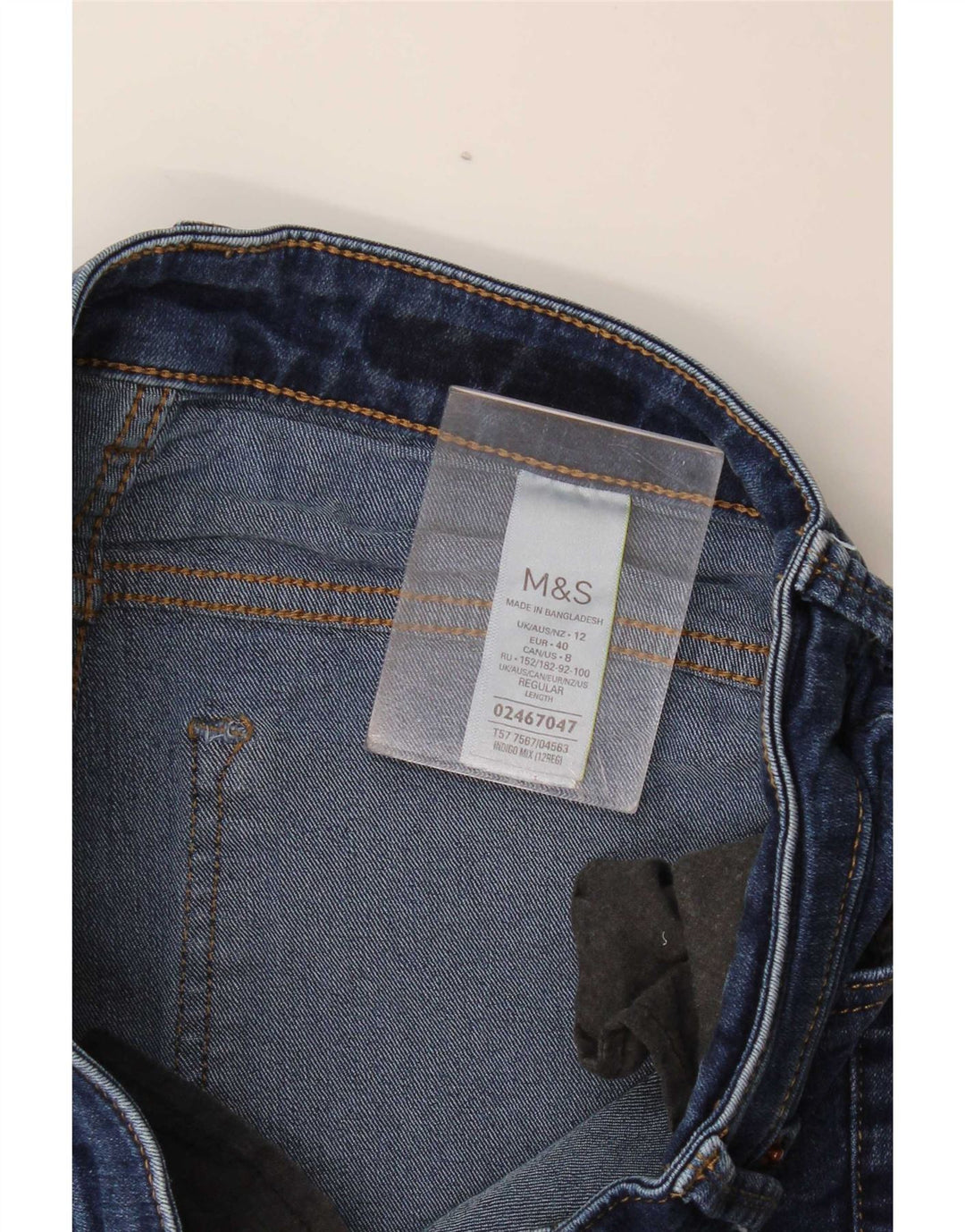 Женские джинсы Marks & Spencer Rose Bootcut UK 12, средние W32 L29, синие, хлопок