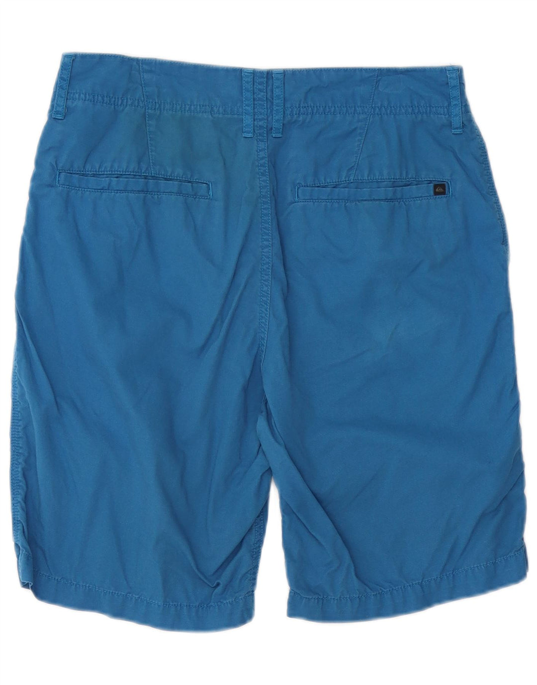 Мужские шорты чинос QUIKSILVER W30, хлопковые, среднего синего цвета