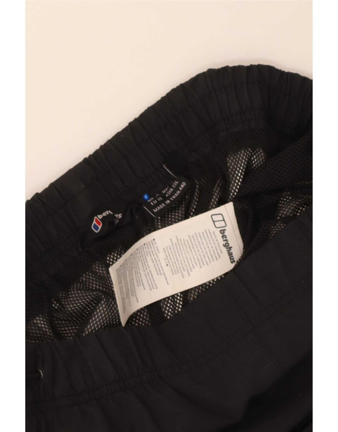 Брюки-ветровки Berghaus для мальчиков 15-16 лет, черные из полиамида