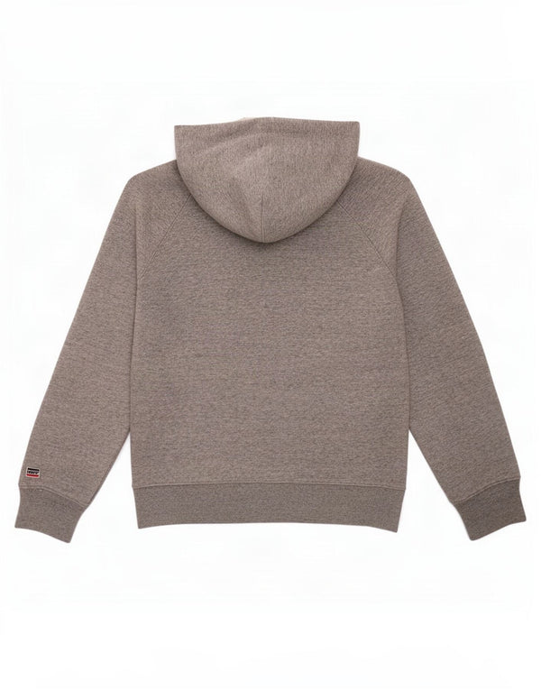 Женский джемпер с капюшоном с рисунком Levi's UK 14, средний серый в крапинку