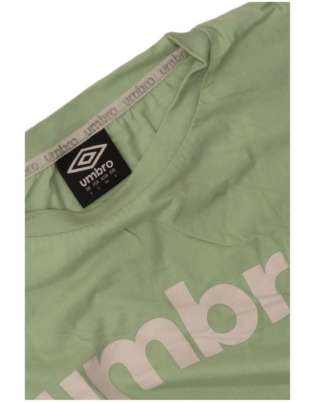 Женский укороченный жилет с рисунком Umbro UK 14, большой зеленый