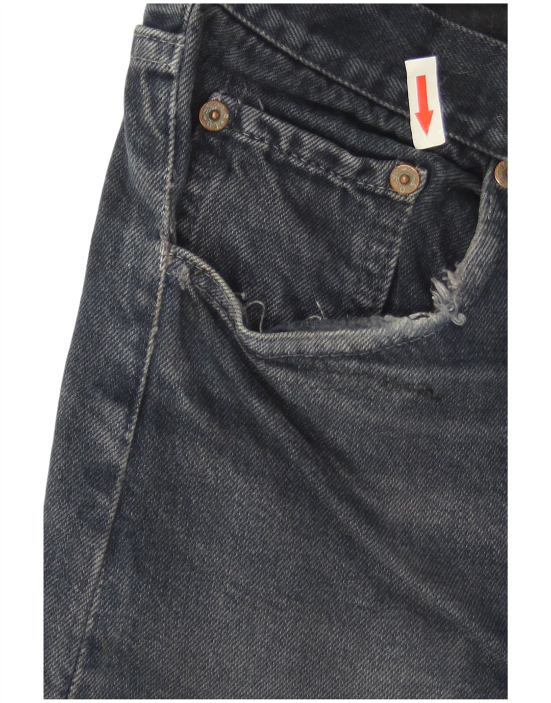 Мужские прямые джинсы Levi's 501 W32 L28 синие, хлопок
