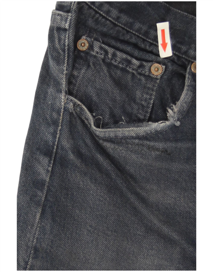 Мужские прямые джинсы Levi's 501 W32 L28 синие, хлопок