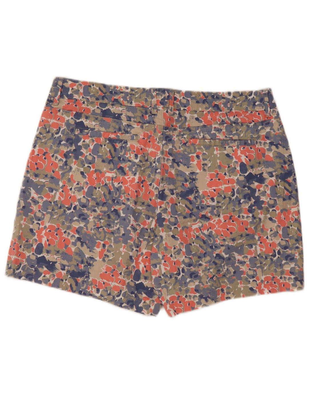 LEE Женские повседневные шорты естественного кроя США 16 2XL W36 Разноцветные пятнистые